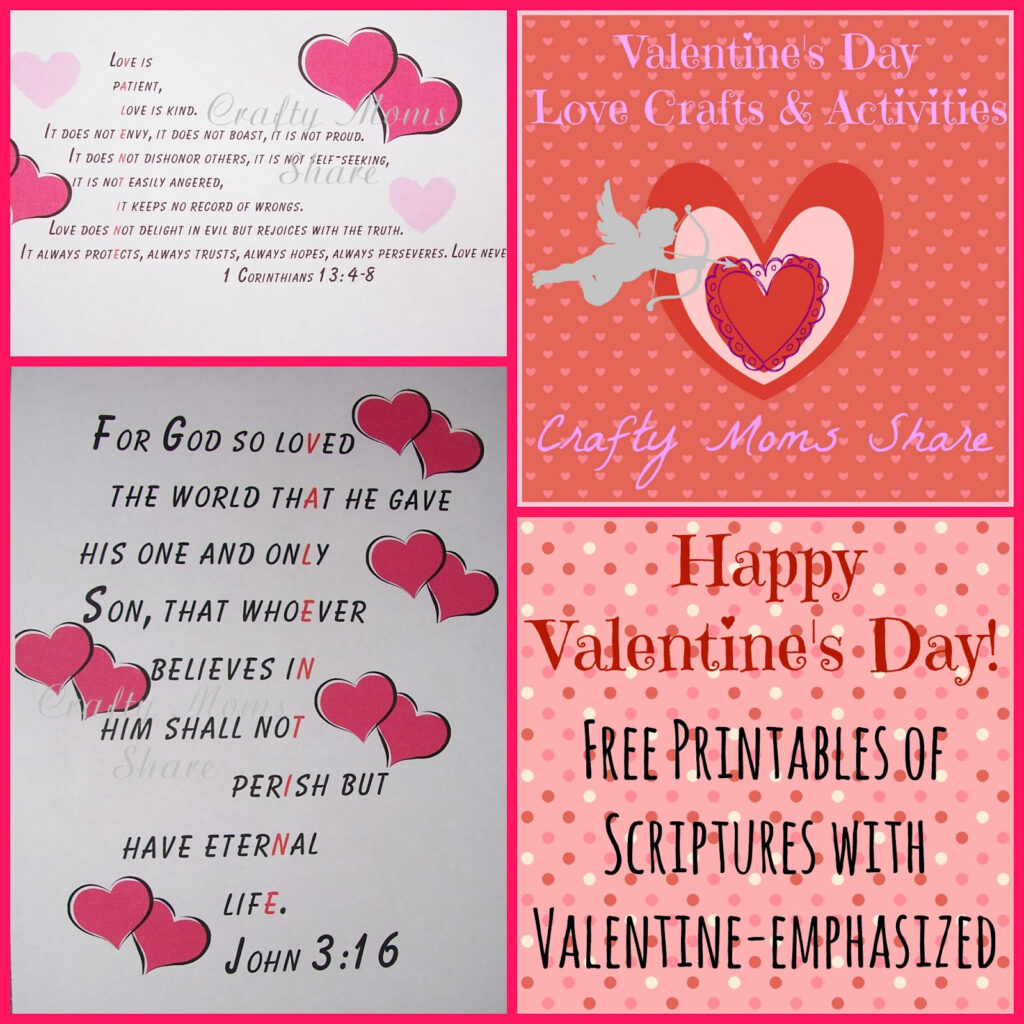Scripture Valentines Free Printable
