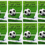 Soccer Valentine Cards