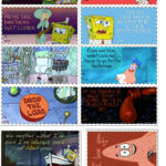 Spongebob Valentines Day Cards Printable