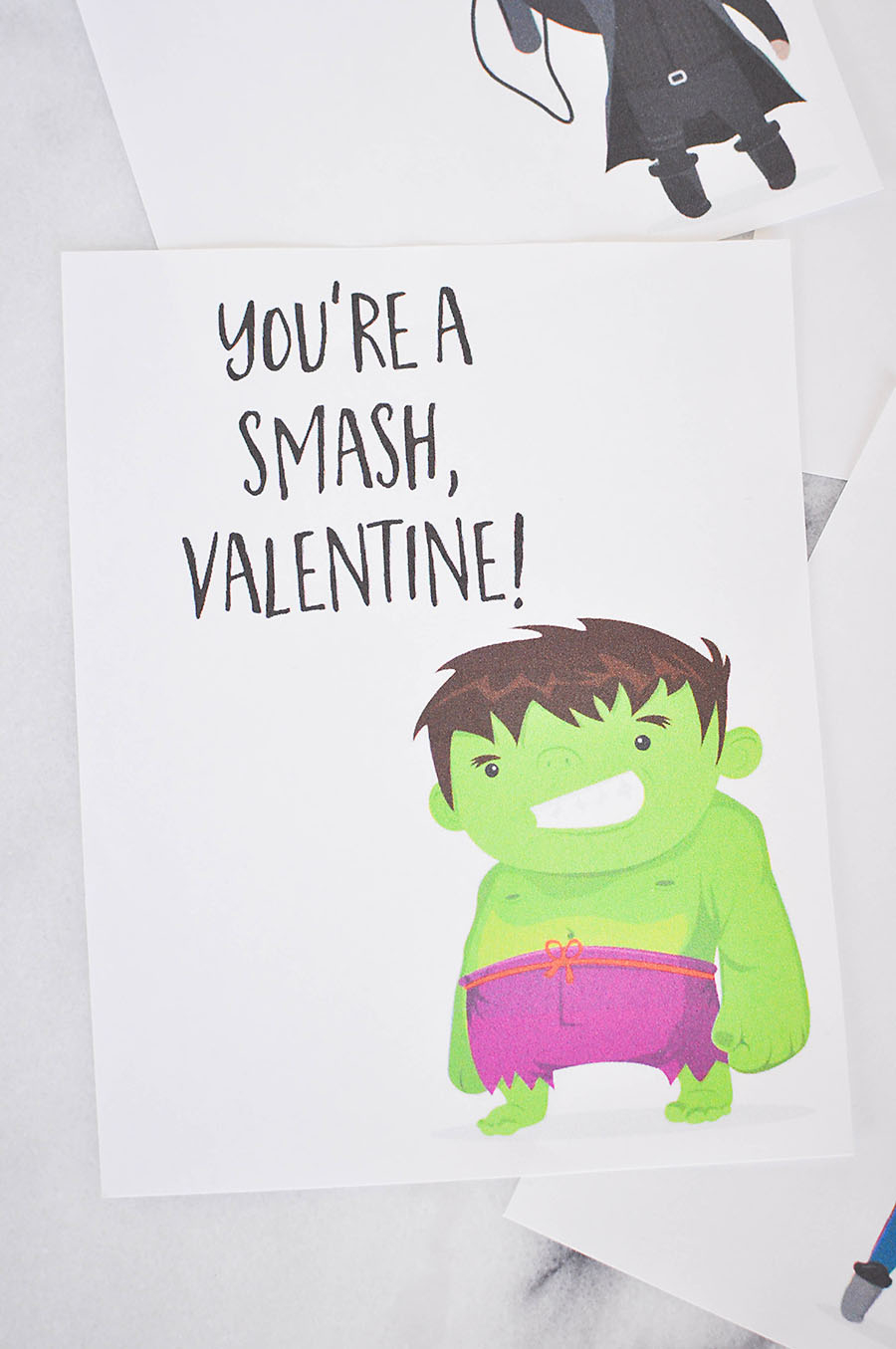 The Avengers Super Hero Valentines Day Cards For Kids Our Handcrafted The Avengers Super Hero Valentines Day Cards For Kids Our Handcrafted
