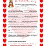 The History Of St Valentine s Day Worksheet