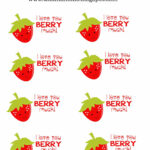The Link Home I Love You BERRY Much a Free Printable