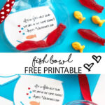 The Most Adorable Fish Bowl Valentines Printable Valentines Day Cards