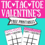 Tic Tac Toe Valentines Printable OriginalMOM