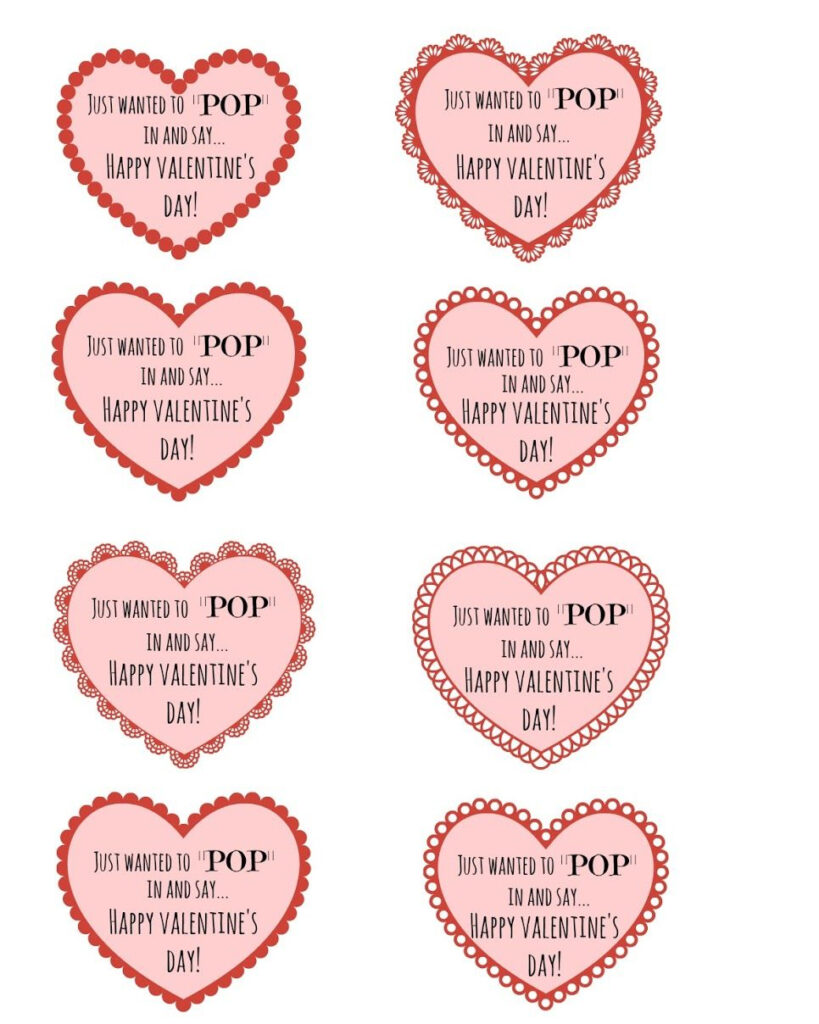 Tootsie Pop Valentine Printable More Simple Homemade Valentines With 