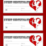 Valentine Certificate Templates