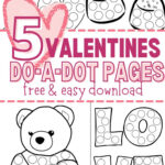 Valentine Dot Marker Printables