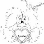 Valentine Dot To Dot Printables