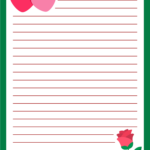Valentine Letter Templates 10 Free PDF Printables Printablee