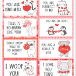Valentine Lunch Box Notes Free Printable Valentine s Day Lunch Notes