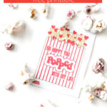 Valentine Popcorn With Printable Valentine Kristen Duke