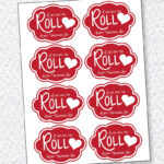 Valentine PRINTABLE I Like How You Roll Valentine Etsy