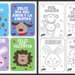 Valentine s Day Coloring Sheets In Spanish Spanish Kids Printable