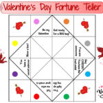 Valentine s Day Fortune Teller Treasure Hunt 4 Kids