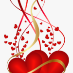 Valentine s Day Hearts Decoration Png Clip Art Image Free Transparent