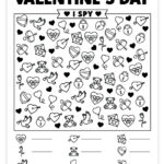 Valentine s Day I Spy Free Printable Valentine s Day Games And Activities