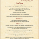 Valentine s Day Menu Templates Menu Design In Psd Eps Pdf Throughout