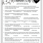 Valentine s Day Trivia Printable