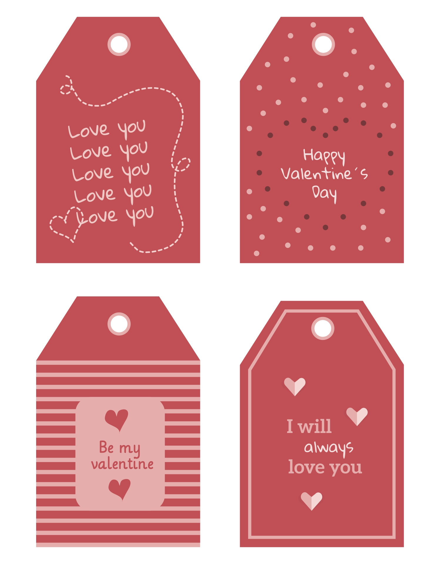 Valentine Tags Free Printable Printable Word Searches Valentine Tags Free Printable Printable Word Searches
