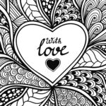 Valentines Day Coloring Pages For Adults Best Coloring Pages For Kids