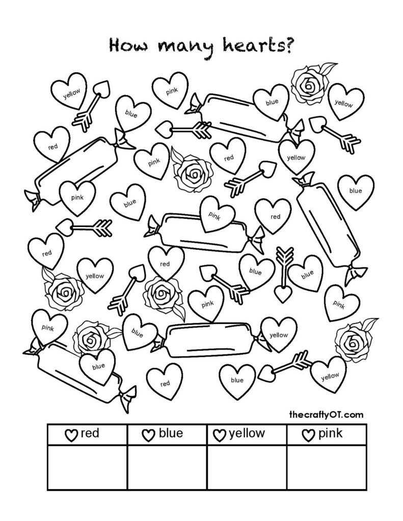 Valentines Day Free Printable Worksheets Printable Templates