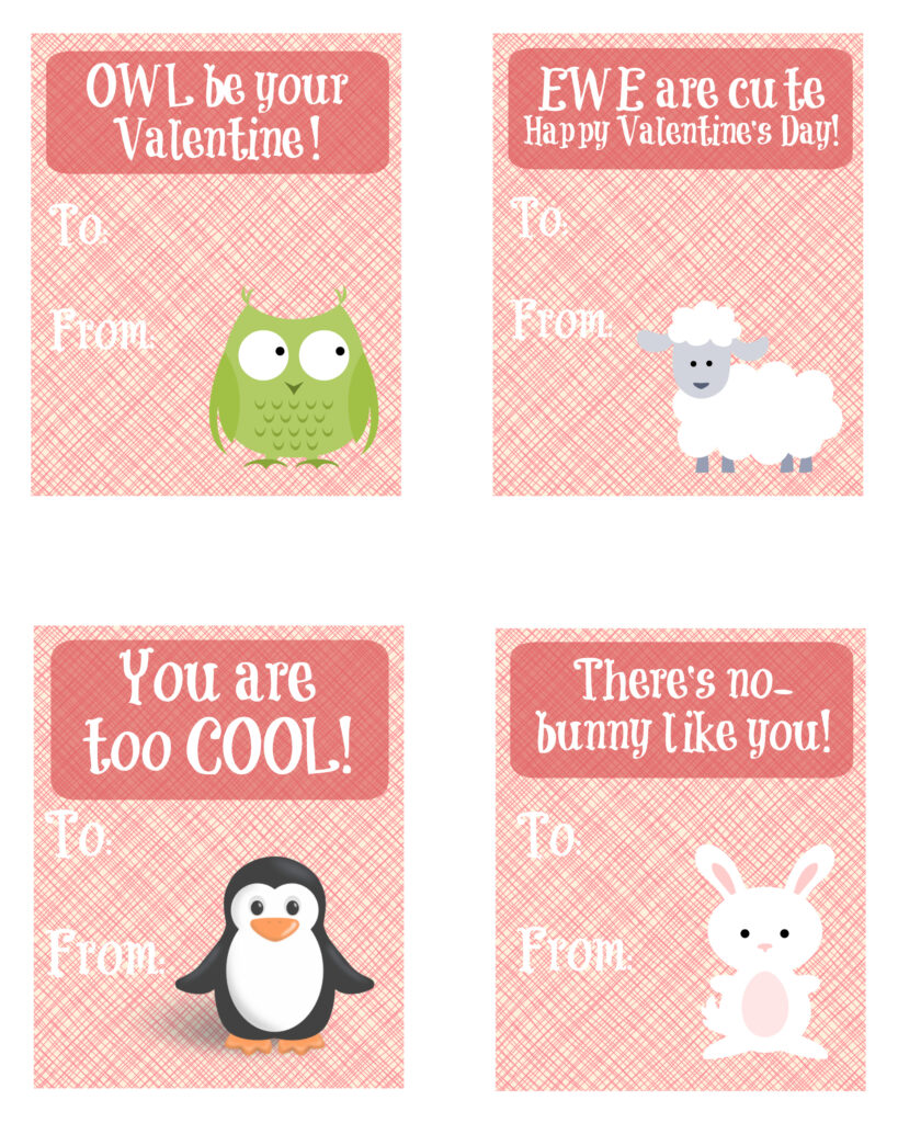Valentines Day Printable Cards