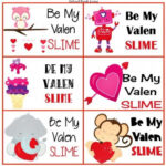 Valentines Day Slime Templete The Best Valentine s Day Fluffy Slime
