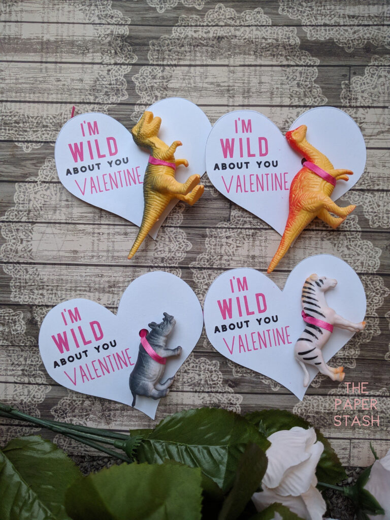 Valentines PRINTABLE PDF I m Wild About You DIY Print Etsy 