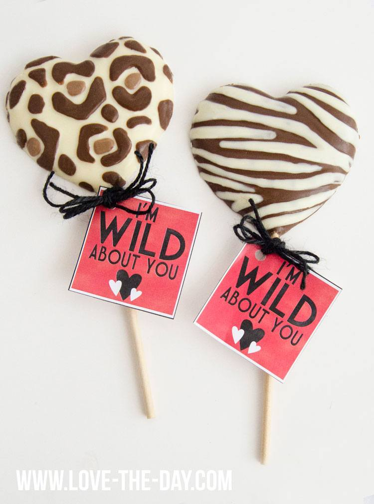 Wild About You Valentine Idea Printable By Love The Day