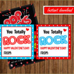 You Rock Valentine Printable